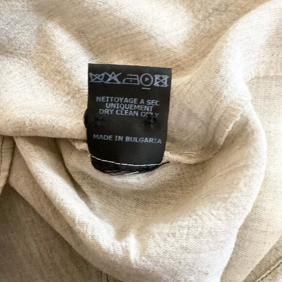 Etoile Isabel Marant Melphine Wool Blend High Neck Ruffle Blouse 38 6 - Picture 11 of 12